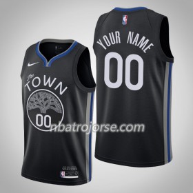 Män Golden State Warriors Tröja Skräddarsydda 2019-20 Nike City Edition Swingman